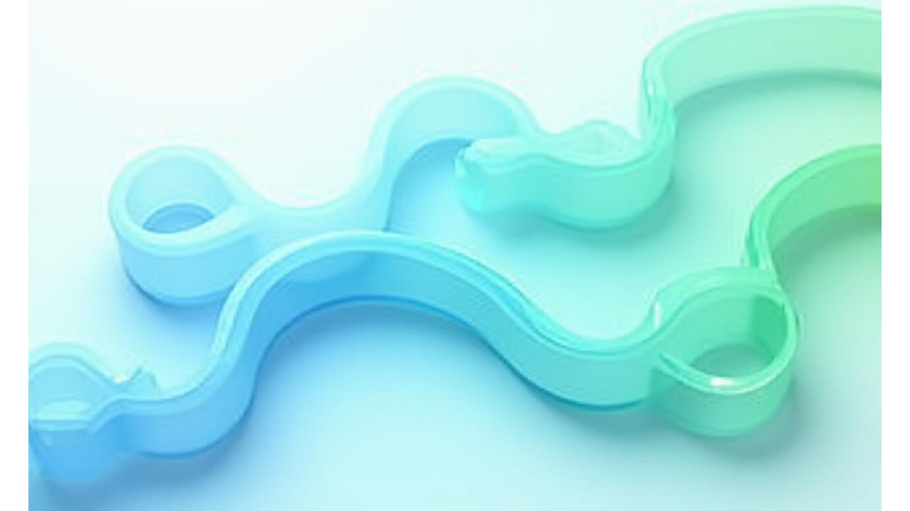 Abstract image representing digital data privacy and security, with interlocking shields and flowing secure data streams.